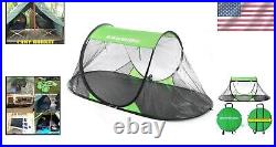 Portable Popup Camping Shelter with No-See-Um Netting Solo Explorer's Choice