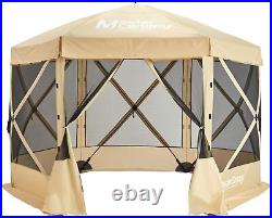 Portable Screen House Room Pop up Gazebo Outdoor Camping Tent with Carry Ba