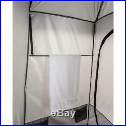 Portable Shower Curtain Tent For Outdoor Solar Camping RV Changing Large Double
