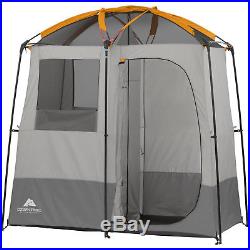 Portable Shower Curtain Tent For Outdoor Solar Camping RV Changing Large Double
