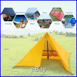 Portable Ultralight 2 Person Waterproof Outdoor Camping Tent Sun Shelter US A9E6
