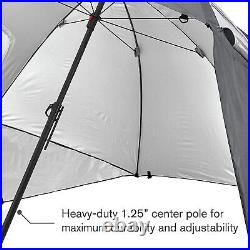 Premiere XL UPF 50+Umbrella Shelter Sun Rain Protection 9-Foot For Beach Camping