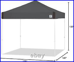 Pyramid Instant Shelter Canopy 10' x 10', Steel Grey