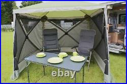 Quest Instant Screen House 4 Pop Up Gazebo Tent Sun Shelter 2021