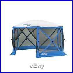 Quick Set Blue Escape Sport Pop Up Camp Canopy Gazebo Tailgate Tent