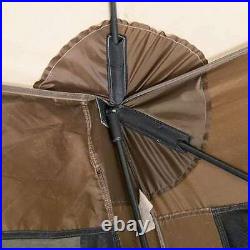Quick-Set Escape XL Portable Camping Outdoor Gazebo Canopy Shelter, Brown (Used)