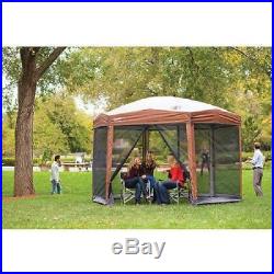 Quick Set Pavilion Portable Camping Outdoor Gazebo Canopy Shelter Screen 12x10ft