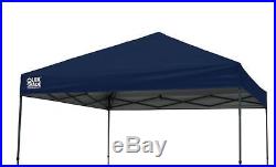Quick Shade Canopy Instant 12 x 12 Feet Blue Polyester Top Metal Legs Carry Bag
