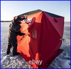 Quickfish 3i Insulated Pop-Up Portable Hub-Style Ice Fishing Shelter, 34 Square
