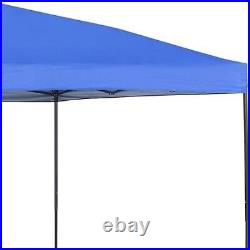 Quik Shade 10x10ft Shade Tech Instant Central Hub Canopy, Blue (Open Box)