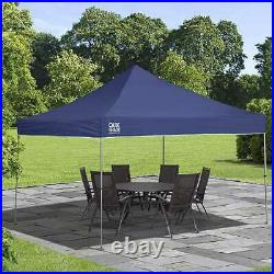 Quik Shade 12'x12' Instant Straight Leg Pop Up Canopy Shelter, Blue (For Parts)