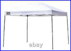 Quik Shade 167512DS EX100 10 x 10 ft. Straight Leg Canopy, White Cover