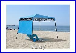 Quik Shade 7' x 7' Go Hybrid Pop-Up Compact and Lightweight Slant Leg Backpac