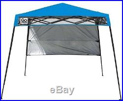 Quik Shade Backpack Canopy 6 ft. X 6 ft. Blue Go Hybrid Compact Tent 4 People