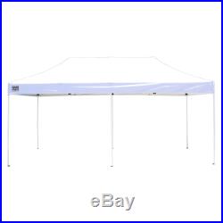 Quik Shade Commercial C200 Straight Leg 10 x 20 ft. Instant Canopy, White, 10 x