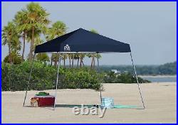 Quik Shade Expedition EX64 Slant Leg Pop-Up Canopy, 10 ft. X 10 ft. Midnight
