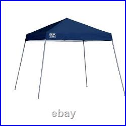 Quik Shade Expedition EX64 Slant Leg Pop-Up Canopy, 10 ft. X 10 ft. Midnight