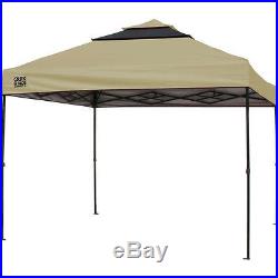 Quik Shade SX100 Taupe Graphite Instant Canopy Outdoor Sun Protection Picnic G