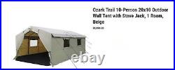REPLACEMENT TENT COVER 20x10 Foot Ozark Trail 10 Person Wall Tent with Stove Jack