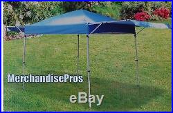 RITE AID HOME DESIGN DOUBLE AWNING BLUE CANOPY GAZEBO TAILGATING SUN SHELTER NEW