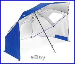 Red Sports Umbrella Pop Up Beach Shelter Outdoor Canopy Sun Shelter Shade Tent