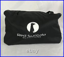 Red Suricata Family Beach Sunshade Canopy- Large, Red