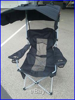 Renetto 2.0 Version, Original Canopy Chair, BLACK, with mesh seat insert