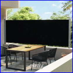 Retractable Side Awning Folding Privacy Screen Outdoor Divider Wall vidaXL
