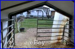 Rhino Shelter House Style Green Horse/Livestock Run In Shelter House