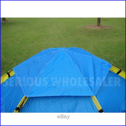 SALE Outdoor Large 6 Person Hiking Camping Automatic Instant Pop up Family Tent