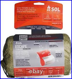 SOL Escape Bivvy with Hood Green 42gsm