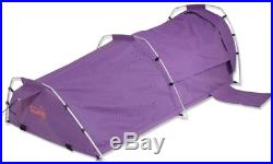 Sahara Nomad King Single Dome Canvas Swag & Bag Purple