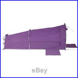 Sahara Nomad King Single Dome Canvas Swag & Bag Purple