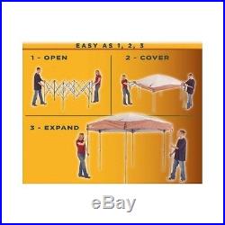 Screen Canopy Shelter Tent Hex Instant Camping Beach Sun Patio Outdoor Grip New