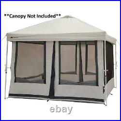 Screen House 2-in-1 Connect Tent 7-Person With 2 Doors Outdoor Instant Shelter
