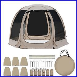 Screen House Room Instant Screenhouse Screened Canopy Shelter Gazebos 10/12Ft