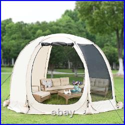 Screen House Room Patio Privacy Screen 10 People Mosquito Net Gazebo Outdoor