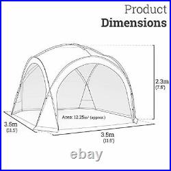 Screen House Tent Mesh Screen Room Canopy Sun Shelter for 11.5'x11.5' Blue