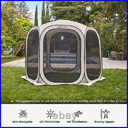 Screen House Tent Pop-Up, Portable Screen Room Canopy Instant 10 x 10 FT