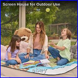 Screen House Tent Pop-Up, Portable Screen Room Canopy Instant Screen Tent 6 X 6