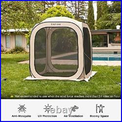 Screen House Tent Pop-Up, Portable Screen Room Canopy Instant Screen Tent 6 x