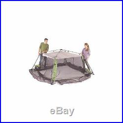 Screen House Tent with Floor Coleman Instant Canopy BBQ Campsite Sun Protection