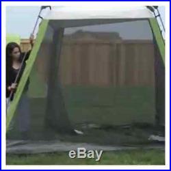 Screened Canopy 10x10 Instant Camping Shelter Outdoor Picnic Tent Shade Gazebo