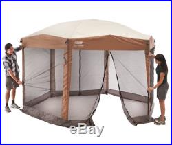Screened Canopy Sun Shade 12x10 Tent With Instant Setup Pop Up Screen Shelter