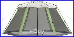 Screened Canopy Sun Shade 15 x 13 Tent Instant Setup With Removable Screen Wall