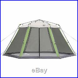 Screened Canopy Tent 15 x 13 Ft. Green Instant Setup Back Home Screen House New