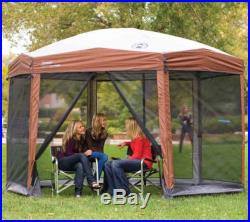Screened Canopy Tent Camping Shelter Screen House 12x10 Outdoor Gazebo Coleman