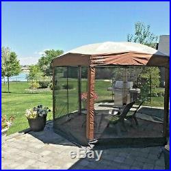 Screened Canopy Tent with Instant Setup Coleman Sun Shade Screen Patio Shelter