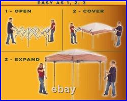Screened Gazebo Canopy Coleman Instant Tent Patio 12 x 10 Camping Screenhouse
