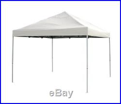 ShelterLogic 10x10 ST Pop-up Canopy, White Cover, Black Roller Bag 22586 Canopy